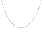 Mirror Singapore Chain Size 18 18K YG 1,59 / Elegant Yellow Gold Chain Necklace