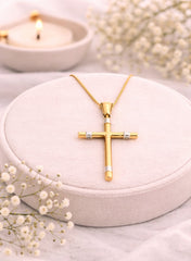 Cross 18K YWG 1,4 / Classic 18k Yellow Gold High-Polish Curb Link Chain