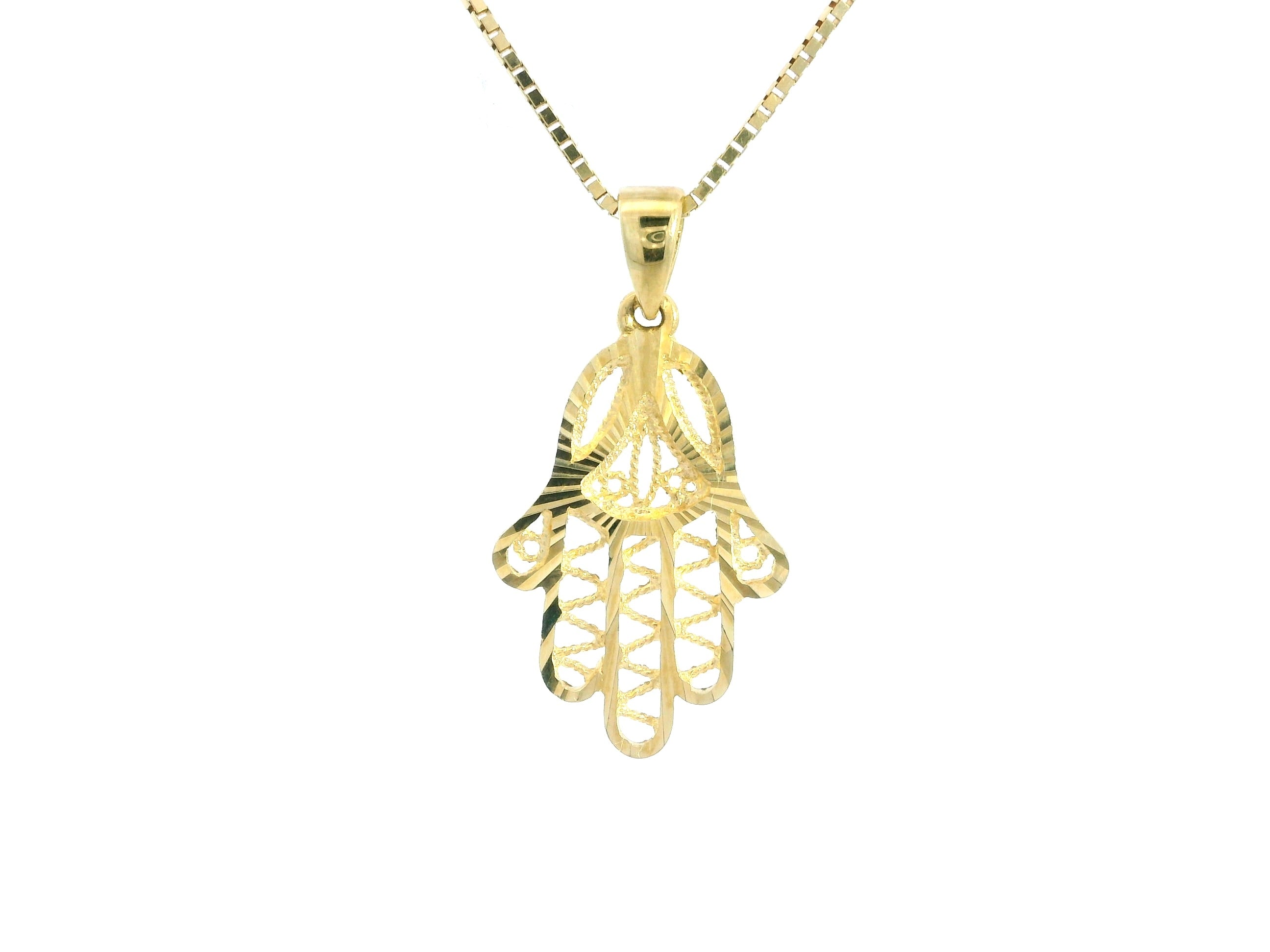 Jamsa Pendant 18K YG 1 / Contemporary Yellow Gold Geometric Bar Charm Necklace
