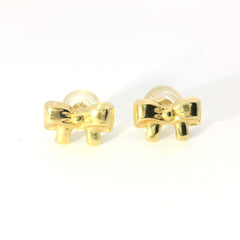 Medium Ribbon Earring 18K YG / Medium Ribbon Earring YG